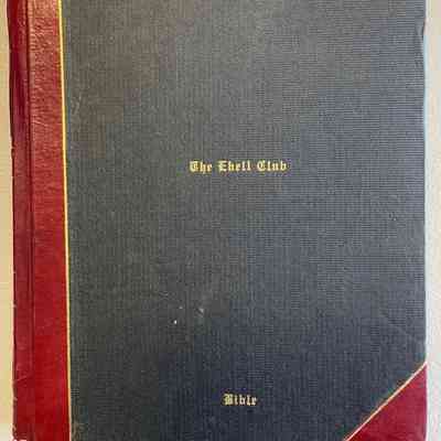 Bible minute book 1923-1926