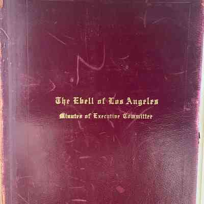 Executive Committee Records 1894-1931