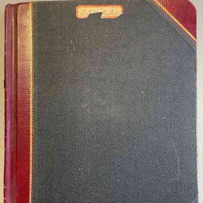 Bible Literature minute book 1933-1943