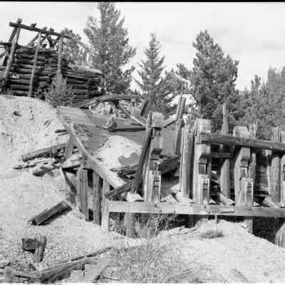 Lefthand Canyon, Boston Mill ruins