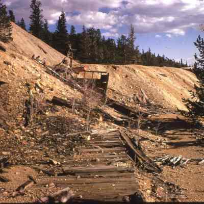 2. Abandoned mining site, Ward, Colo.: color slide