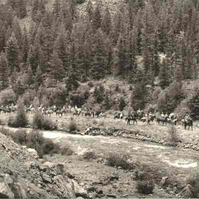 20.: South Clear Creek Canyon above Georgetown, July 1951