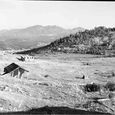 3. Caribou townsite: 2.25"x3.25" B&W negative