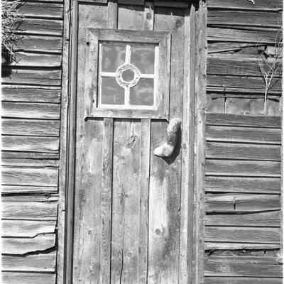 Ward, Colorado, weathered door