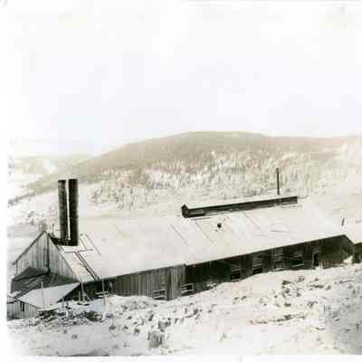 Caribou Mine shaft house