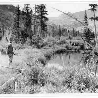 Man fishing