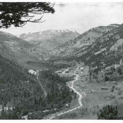 Overview photos of town of Eldora