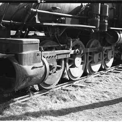 Steam Locomotive detail, photo 2
