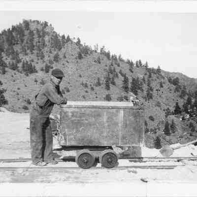 5. George A. Prime, Smuggler Mine, Bellenat Camp, 1946: 4.5"x2.75" black and white photo