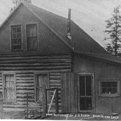 12. 6400- Residence of J.O. Beach, Nederland, Colo.: 7"x4.5"