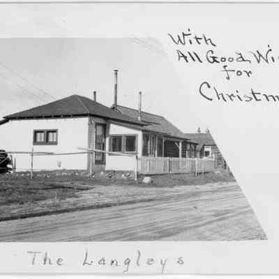 Christmas card - The Langleys