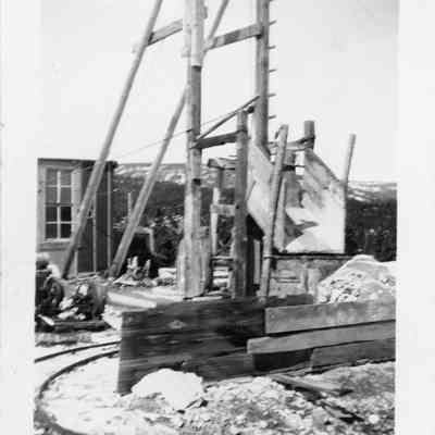 11. The Hoosier Mine: 2.5"x3.5" black and white photo