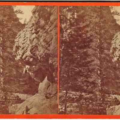 6. Bridge in Boulder Canon: Stereograph