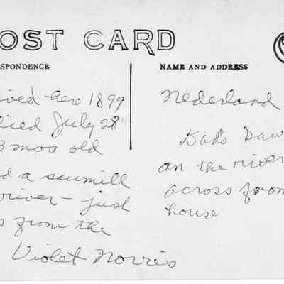 5. Back side of post card photo 4.