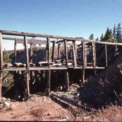 Mine Trestle near Ward