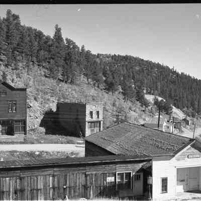 Ward, Colorado, livery stable, Odd Fellows Hall, etc.
