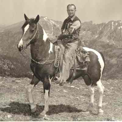 39.: Joe H. Dekker on Scout, Arapaho Pass, 7-18-1955 (Letter on Civic Theatres, Denver, letterhead, Joe H. Dekker, Secy-Treas.) attached to back.