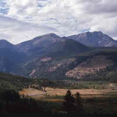 Mummy Range and Fall River Valley