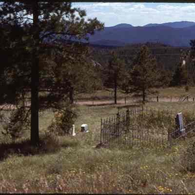3. Gold Hill cemetery Sept. 1979: color slide