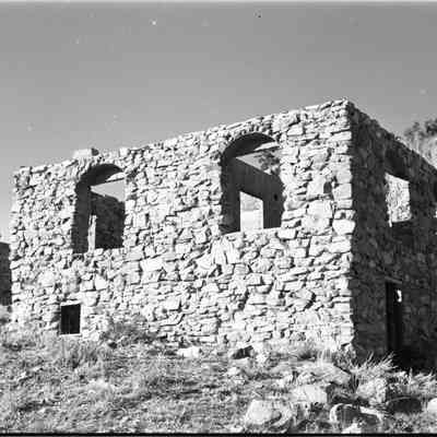 Caribou stone building