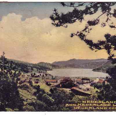 2. Nederland and Nederland Lake, Nederland, Colo.: Hand-colored, Fine & Coulson