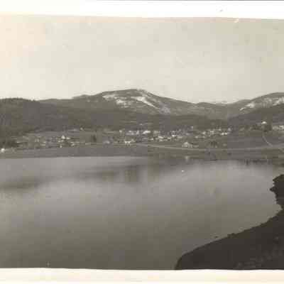 4. View of Nederland from lake