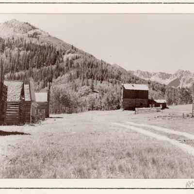Photo 6: Eldora looking west. Matted photograph, signed DC Kemp.