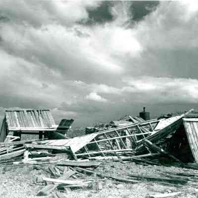 7. Mine at Caribou: 4"x5" print and 4"x5" negative, #138 in Kemp Collection blue binder