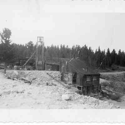 7. The Hoosier Mine, 1960s: 5"x3.25" black and white photo