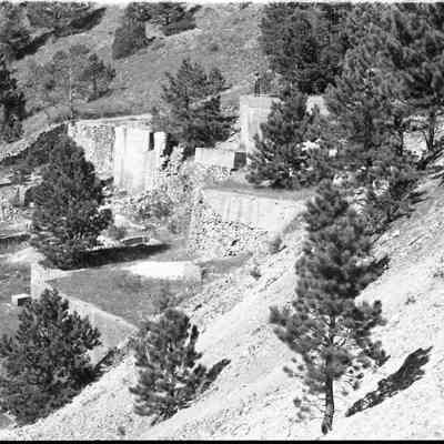 Lefthand Canyon, mill foundation, photo 2
