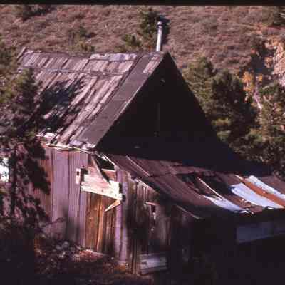 5. Miner's shack, Jimtown: color slide