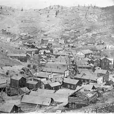 4. Central City 1864 (Denver Library Photos): 3.5"x5" negative