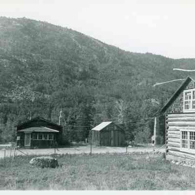 Photo 3: Looking south from the Kemp cabin at Kemp's shop.