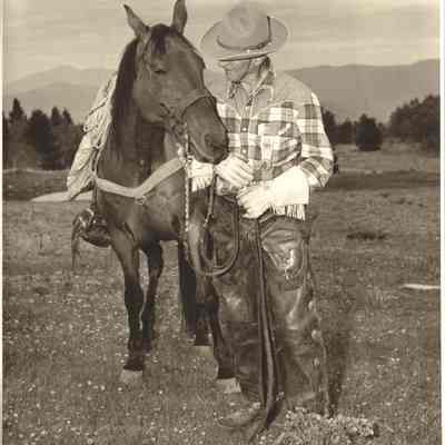 28.: Best Little Hawss in th' Barn! Central City, July 1953, Polo and Don Kemp
