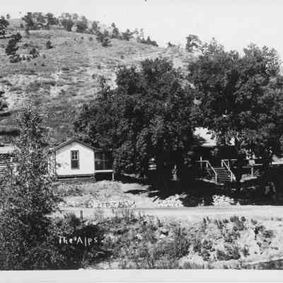2. Several of the buildings that made up The Alps in Boulder Canyon.
