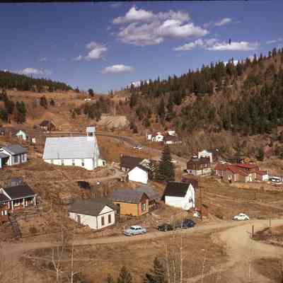 4. Ward, Colo.: Color slide stamped October 1973