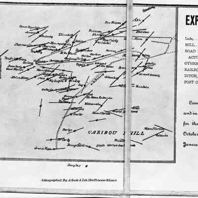 Maps of Caribou and document
