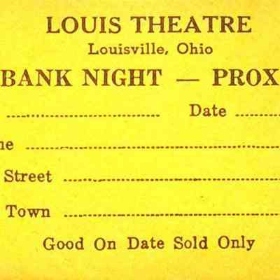 Theatre Ticket