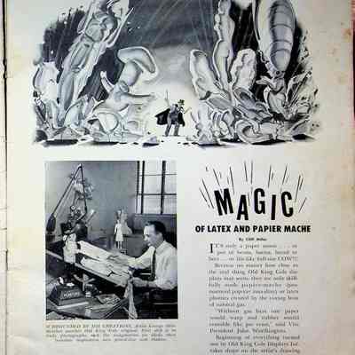 Old King Cole featured in The East Ohio News magazine June, 1952: Article page 1