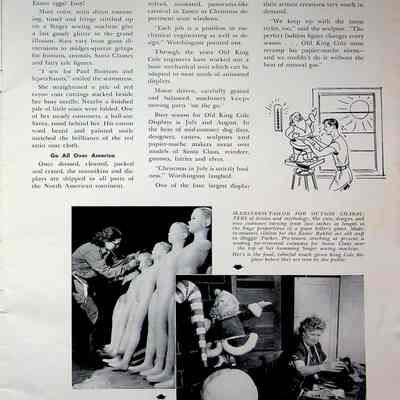 Old King Cole featured in The East Ohio News magazine June, 1952: Article page 5