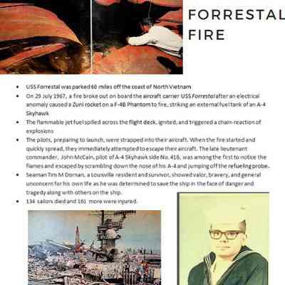 Summary of the USS Forrestral Fire (LNHS)