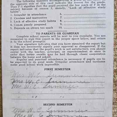 (back) parent signature