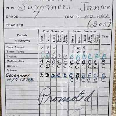 Original picture with student name