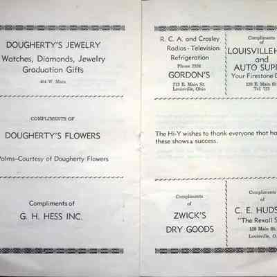 Pgs. 9-10: Business Advertisements