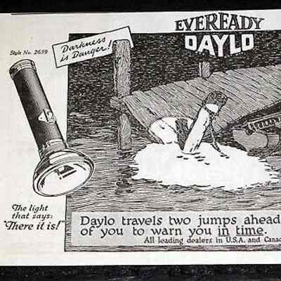 1918 WWI Magazine Print Ad