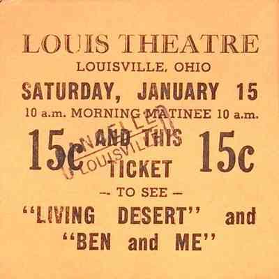 Theatre Ticket