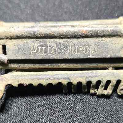 Razor (bottom) Auto Strop Circa 1920: Found in the old OutLot owned by Dr. Baker (beside current Football Stadium).