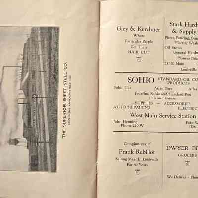 Business Advertisements & The Superior Sheet Steel Co. picture