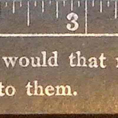 6" ruler with "Whatsoever ye would that men should do to you, do ye even so to them.": 6" advertisement ruler (Front Side)