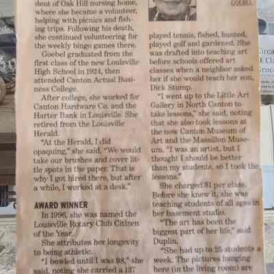 Newspaper clipping: A partial clipping from the Newspaper Article dated Nov. 10, 2006.